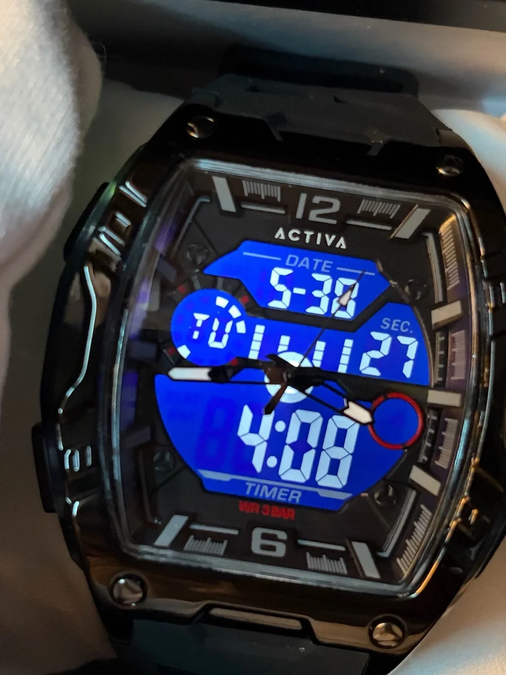 Activa Venzis x Invicta Smart Digital/Analog Watch! Luxury Sports/Casual Combo